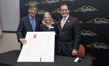 Georgia Congressman Donates His Official Papers to KSU's Archives