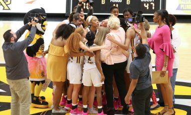 Berenato victorious on Pink Day, last-second shot seals win for men