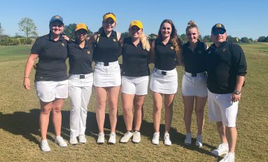 A year since conference title, women's golf team continues to improve