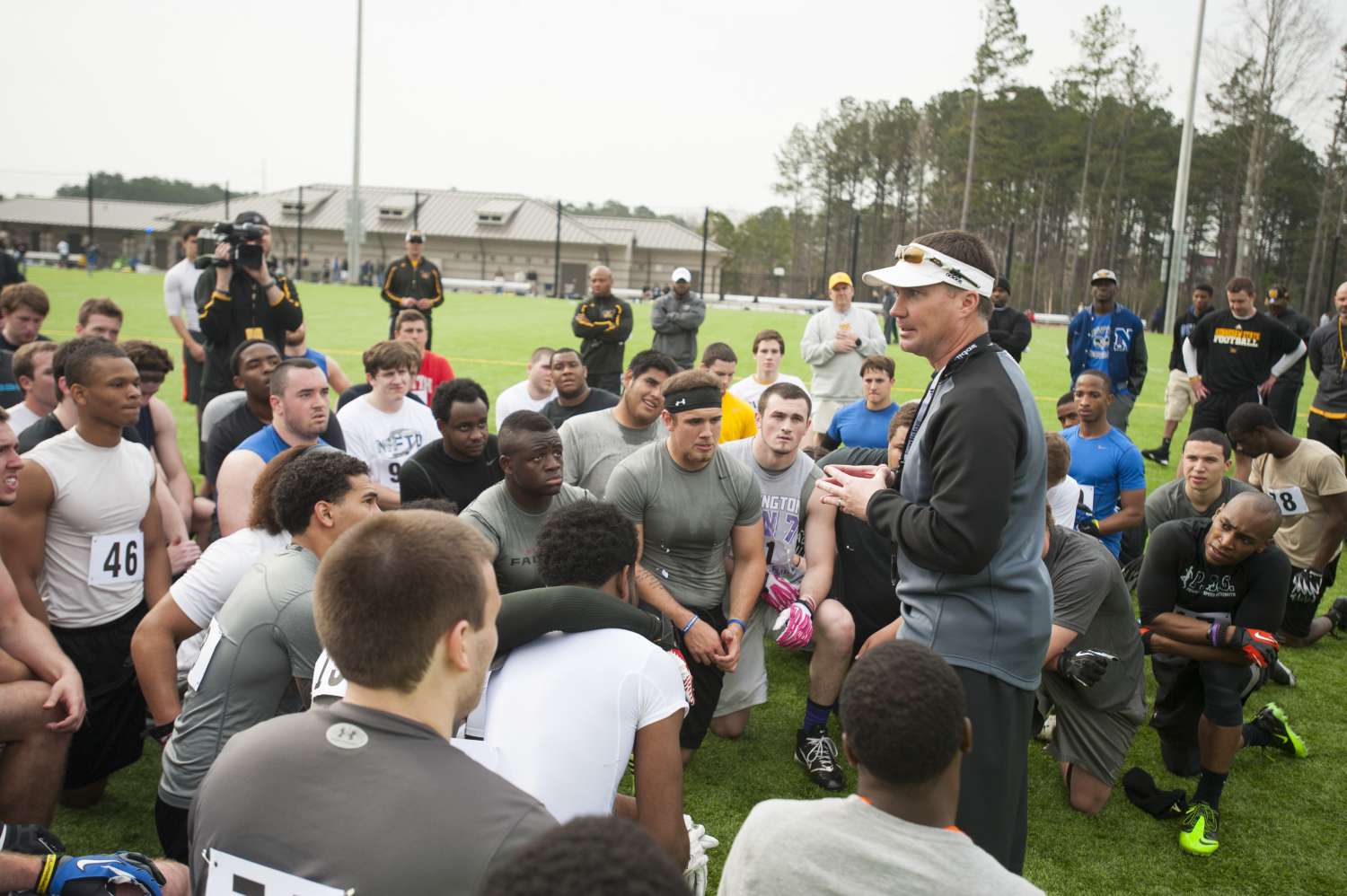 85 participate in KSU’s first-ever football tryout