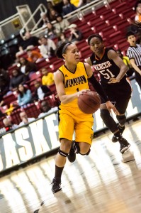 Ashley Holliday, who's listed as a plaintiff in a lawsuit filed against the NCAA on Friday, started at guard for KSU from 2009-2013. (Photo: Matt Boggs)