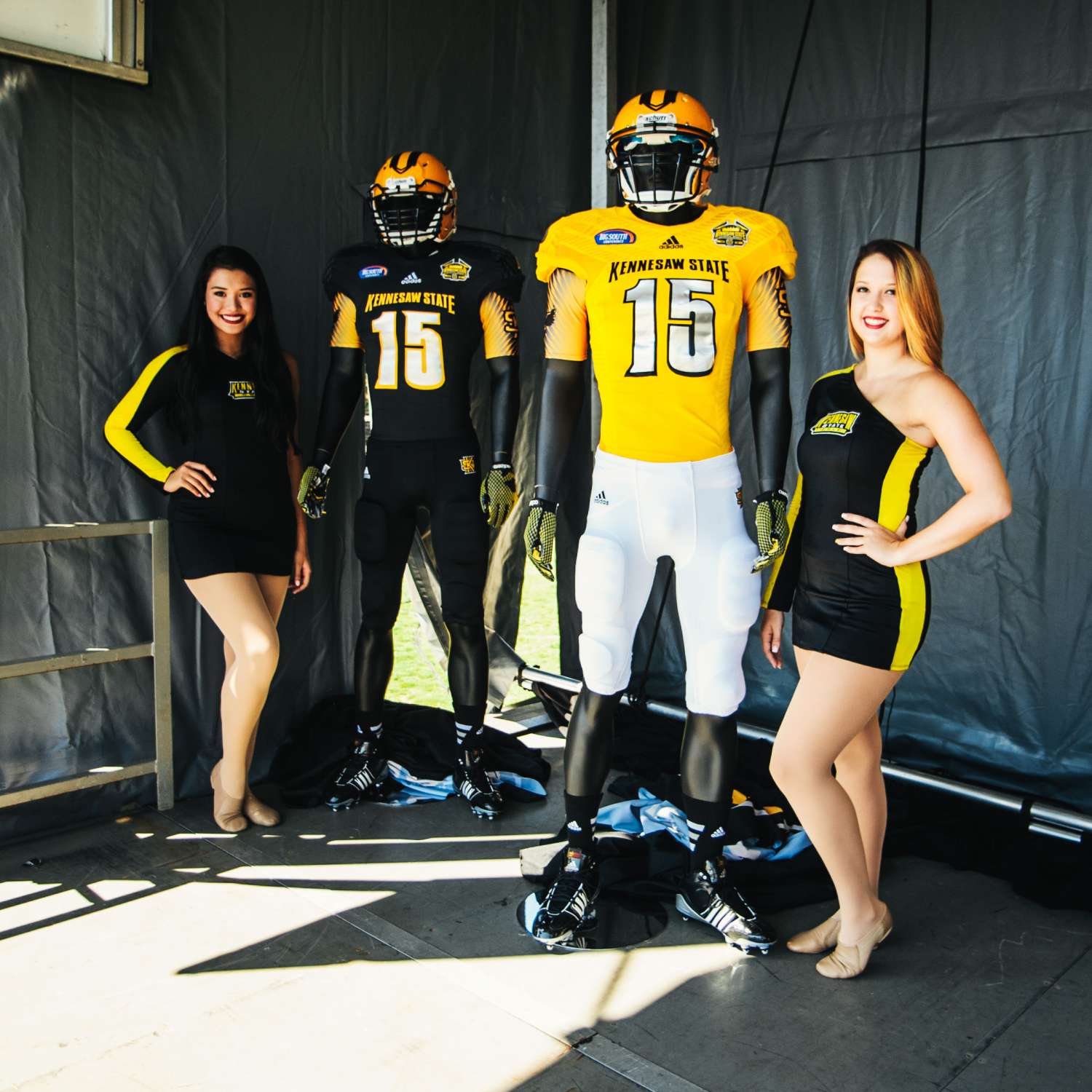 Football Unveils Inaugural Jerseys and Logo on Campus Green