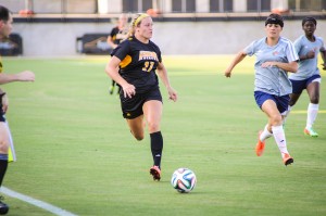 KSU's soccer team will have its home conference opener Friday Oct. 3. Photo: Matt Boggs- Sentinel