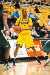 Nigel Pruitt scored 17 points in Thursday's 88-82 win over Stetson. Photo by Matt Boggs|The Sentinel