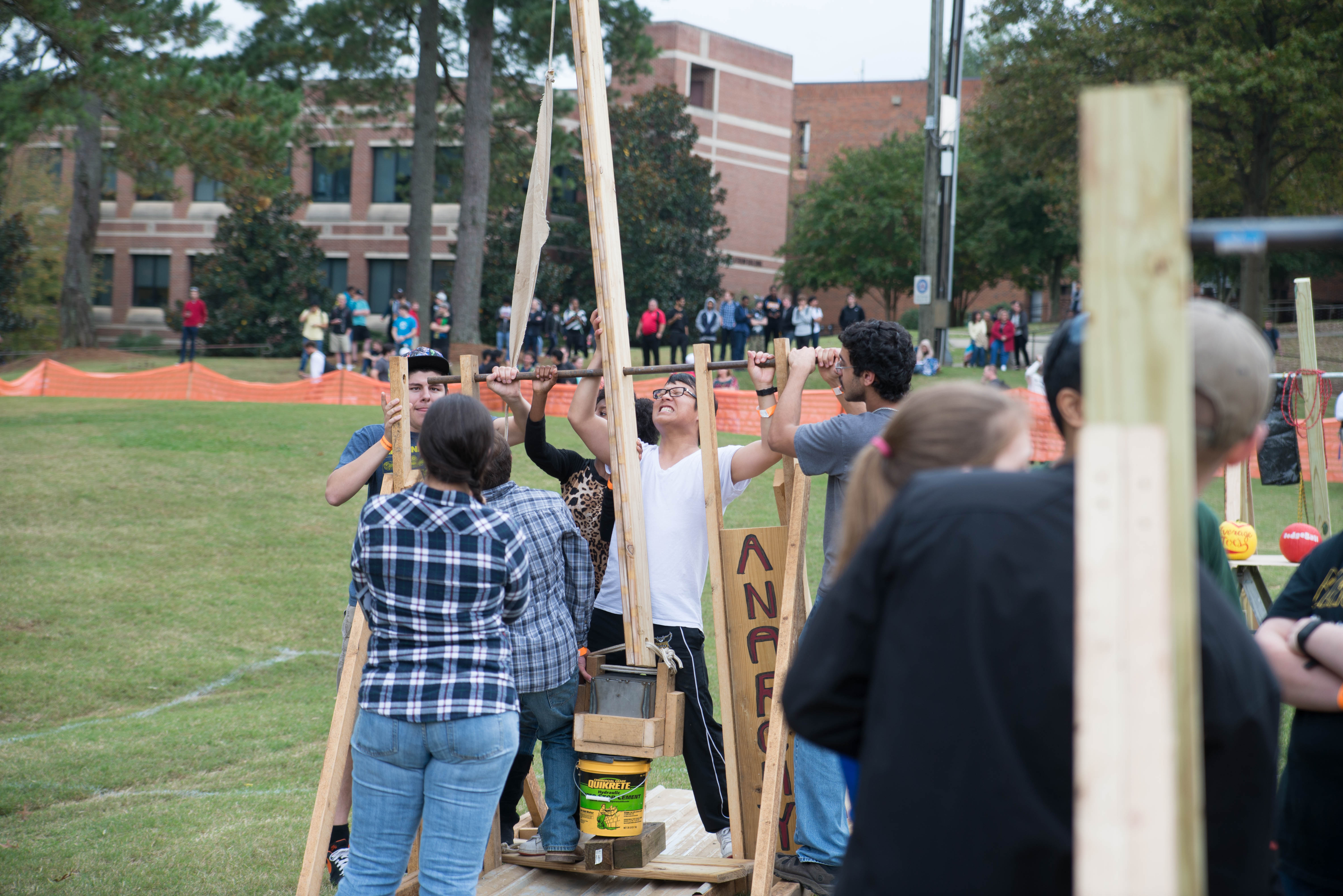 Excitement Flies at the Sixth Annual Pumpkin Launch