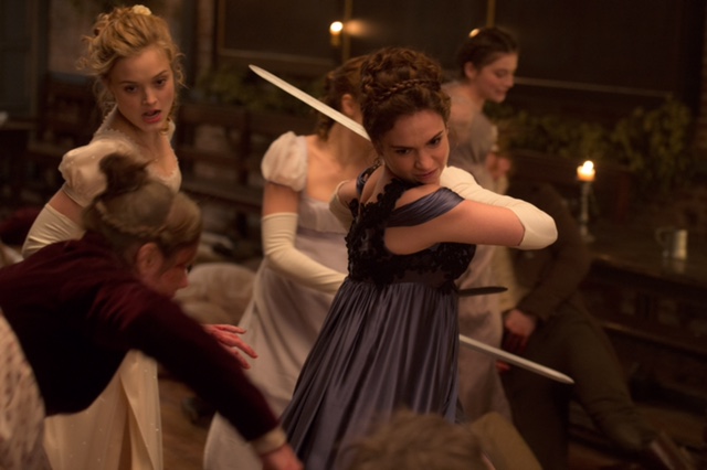 Interview with the cast of “Pride and Prejudice and Zombies”