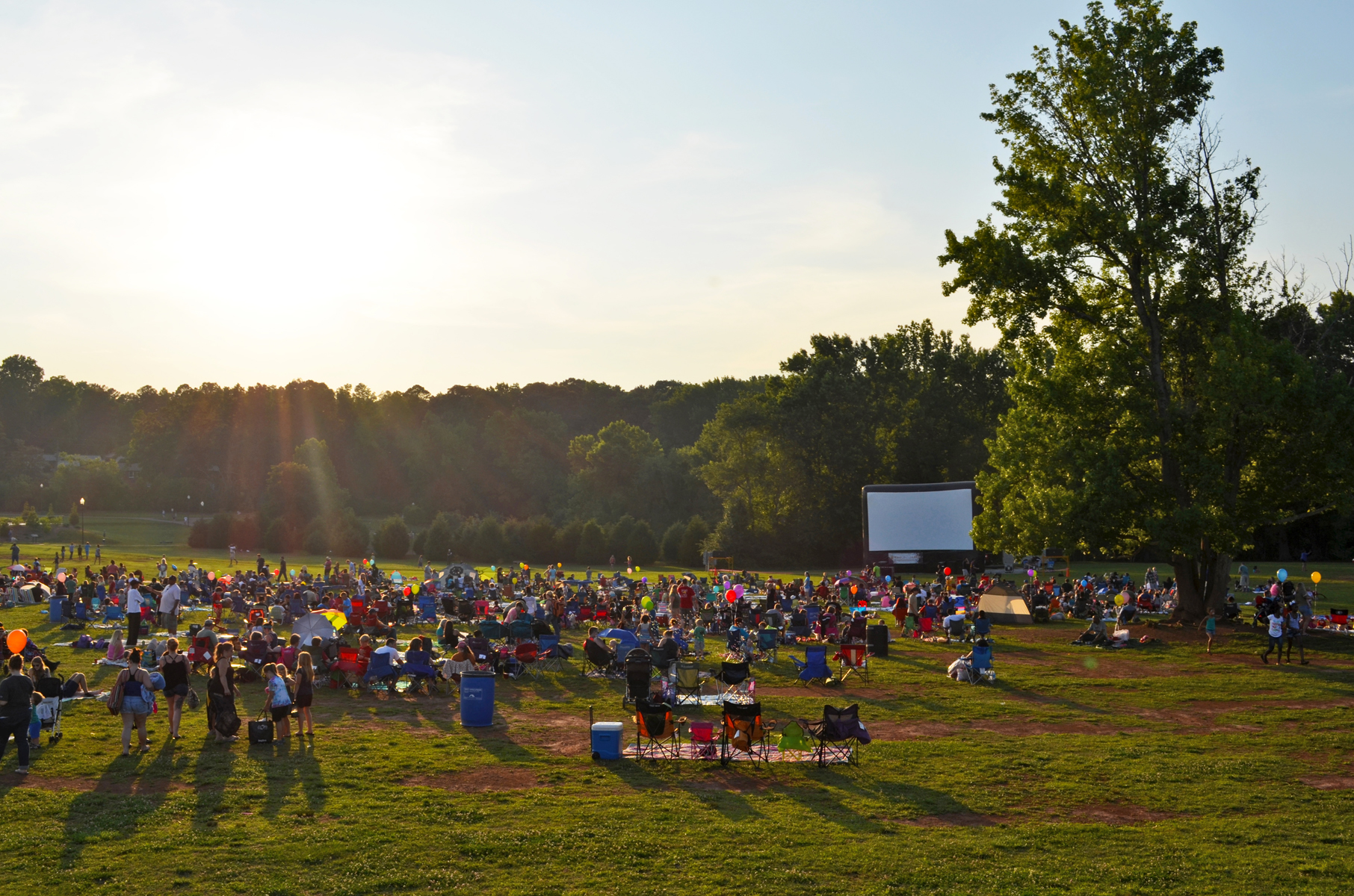 Free Outdoor Movie Nights return to Swift-Cantrell Park