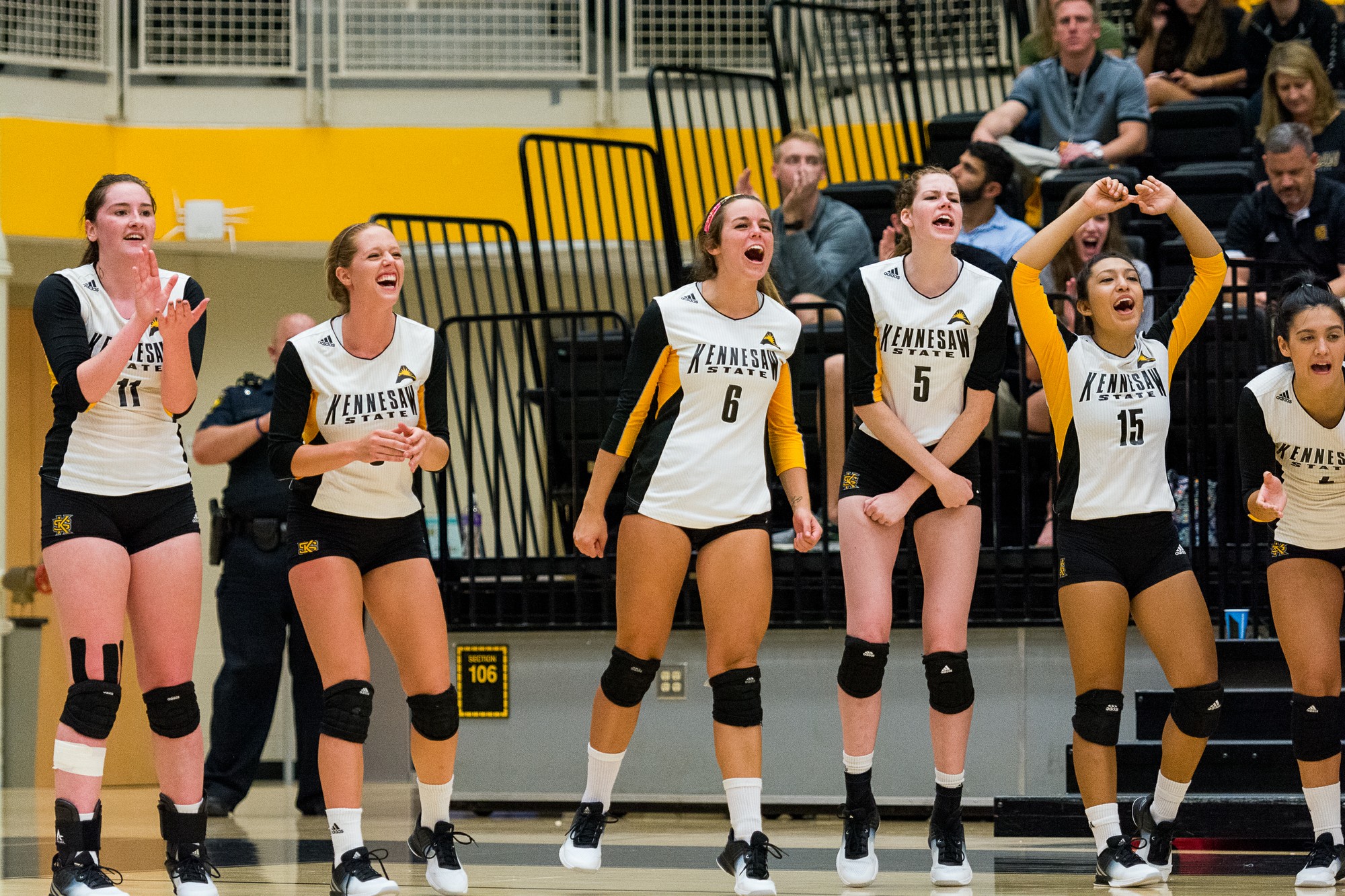 Volleyball wins first conference match