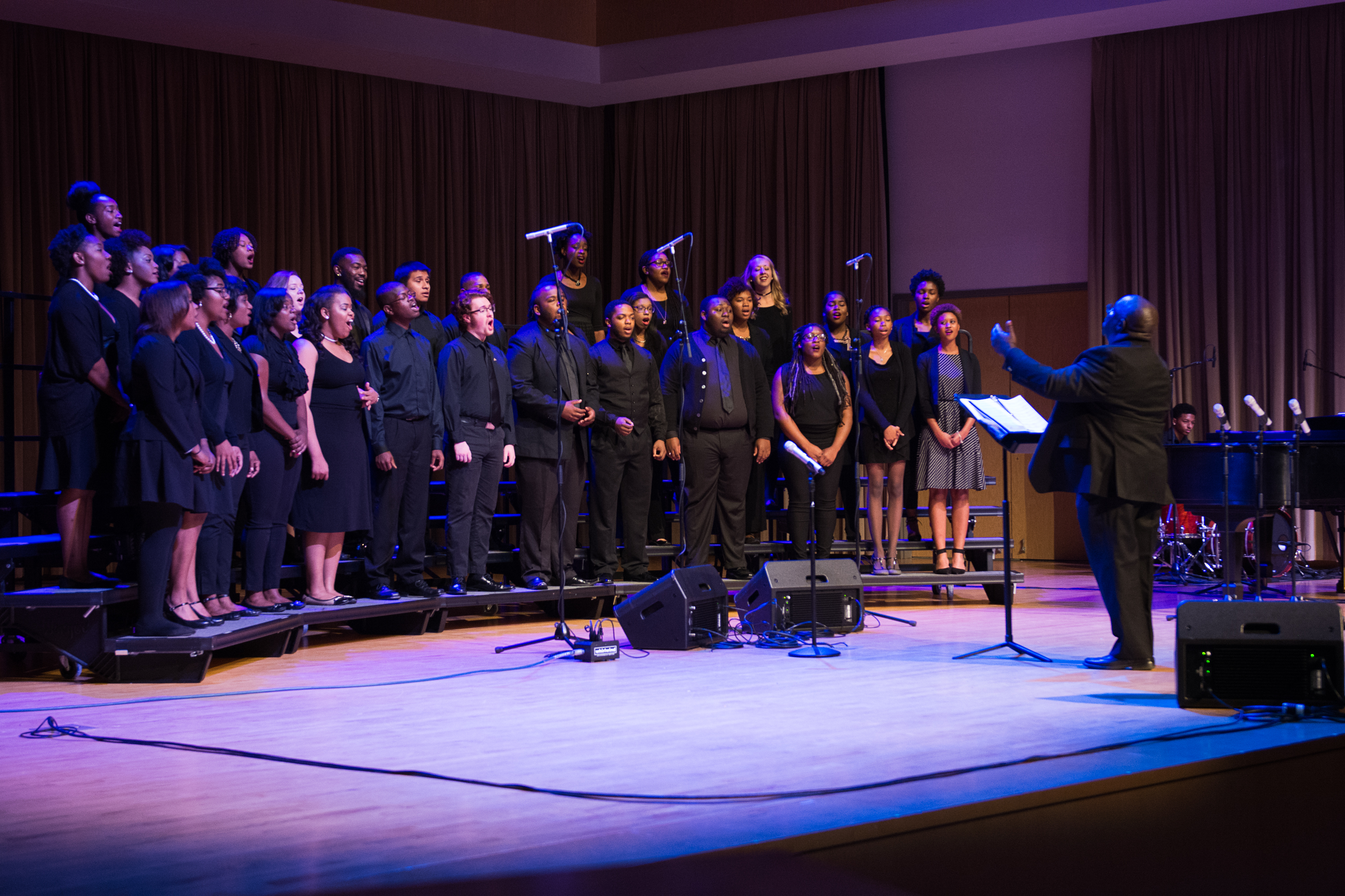 Gospel choir gives memorable performance