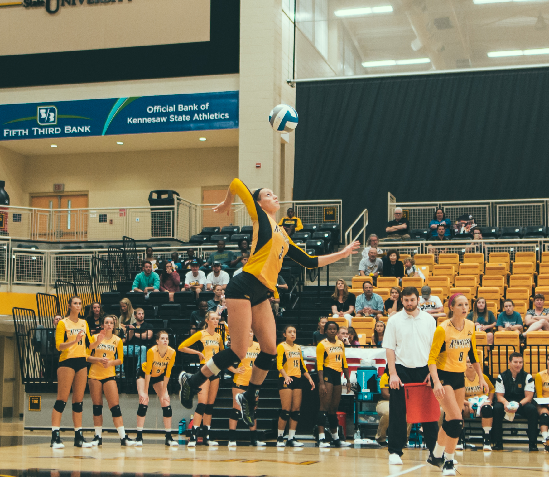 KSU volleyball ends non-conference play with tough losses