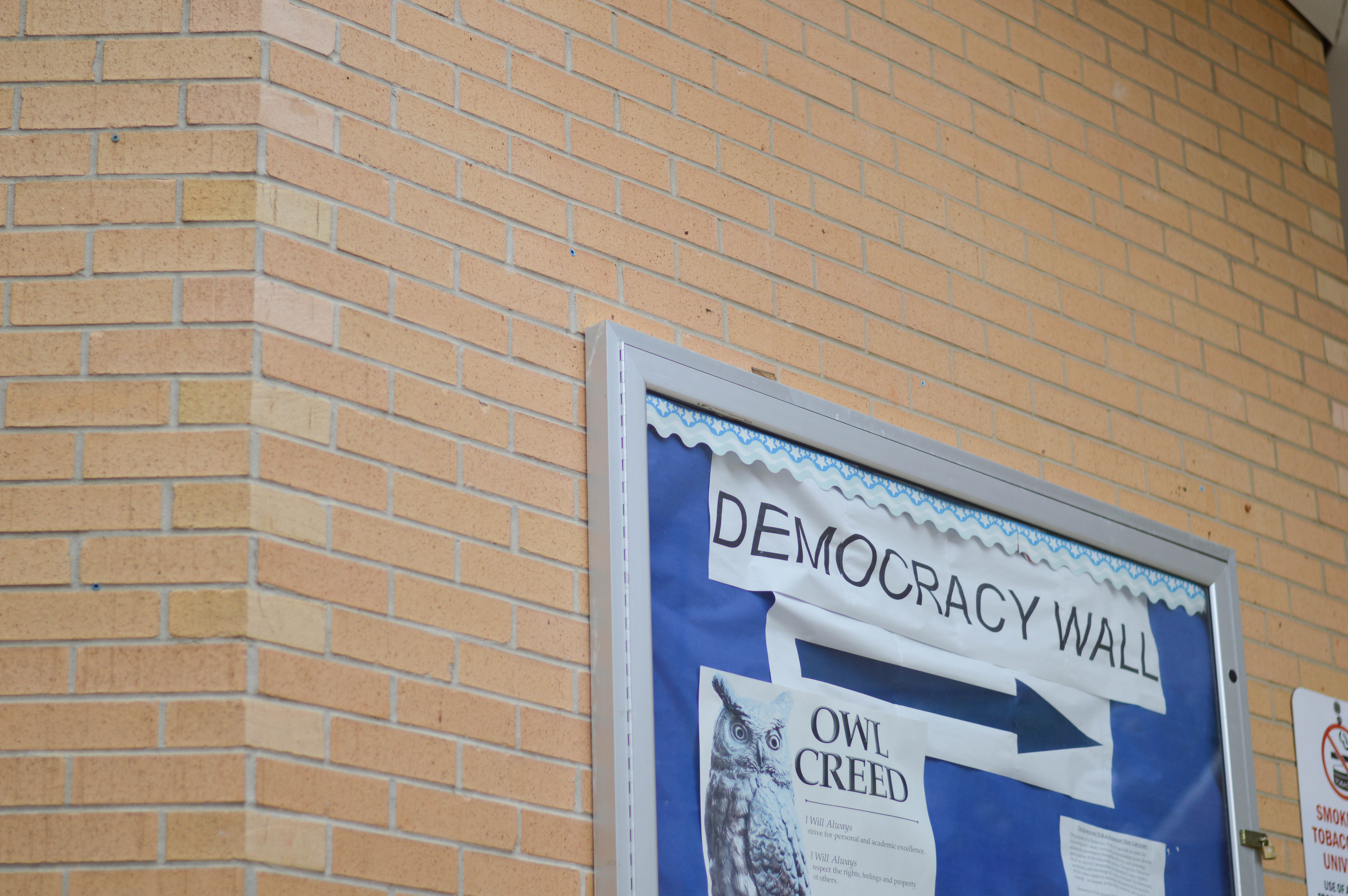 OPINION: Student Democracy Wall must go