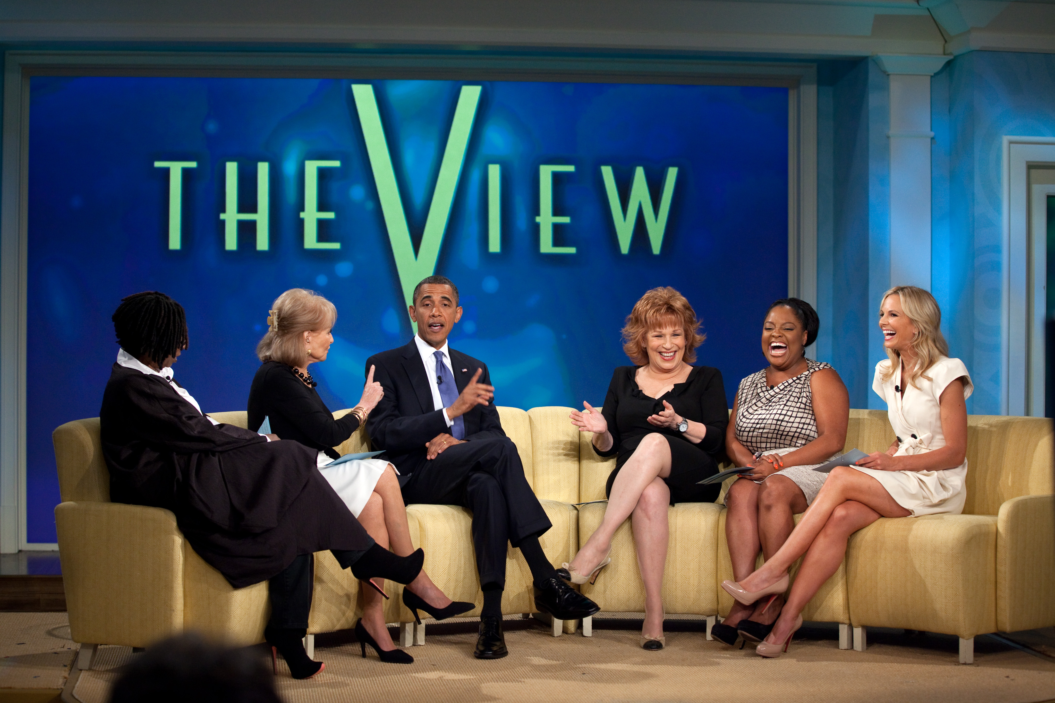 Former cheerleader addresses controversy on “The View”