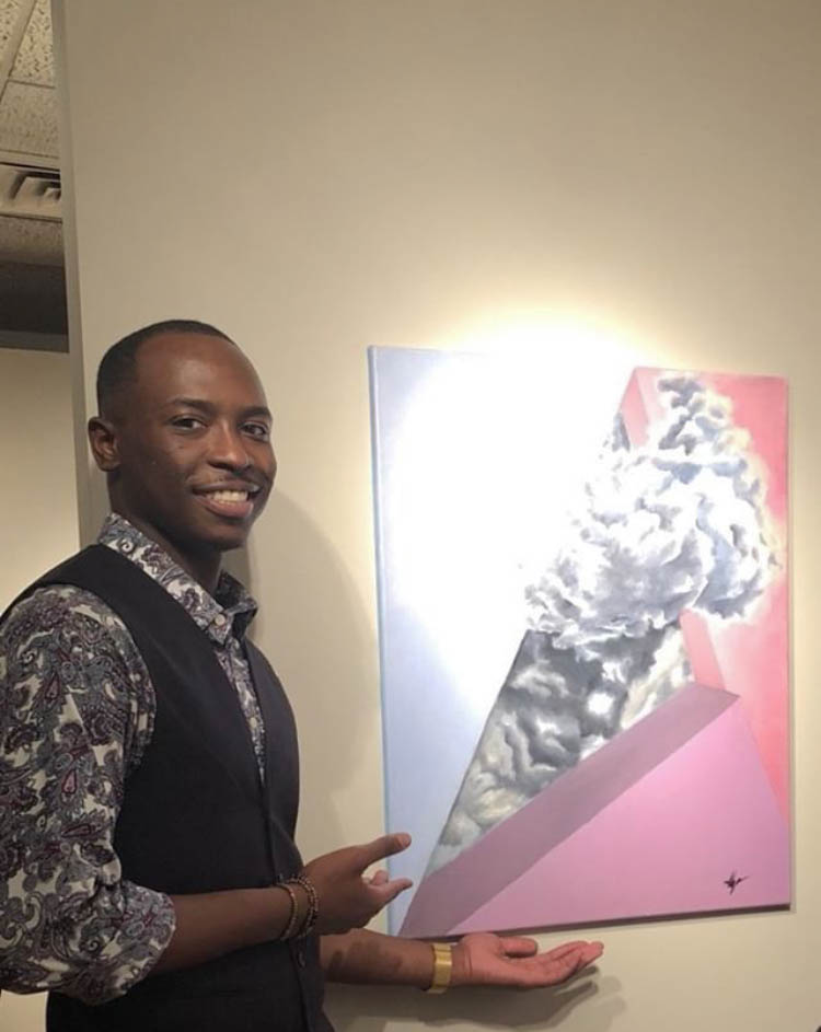 Art exhibition presenter reflects on inspirations, journey
