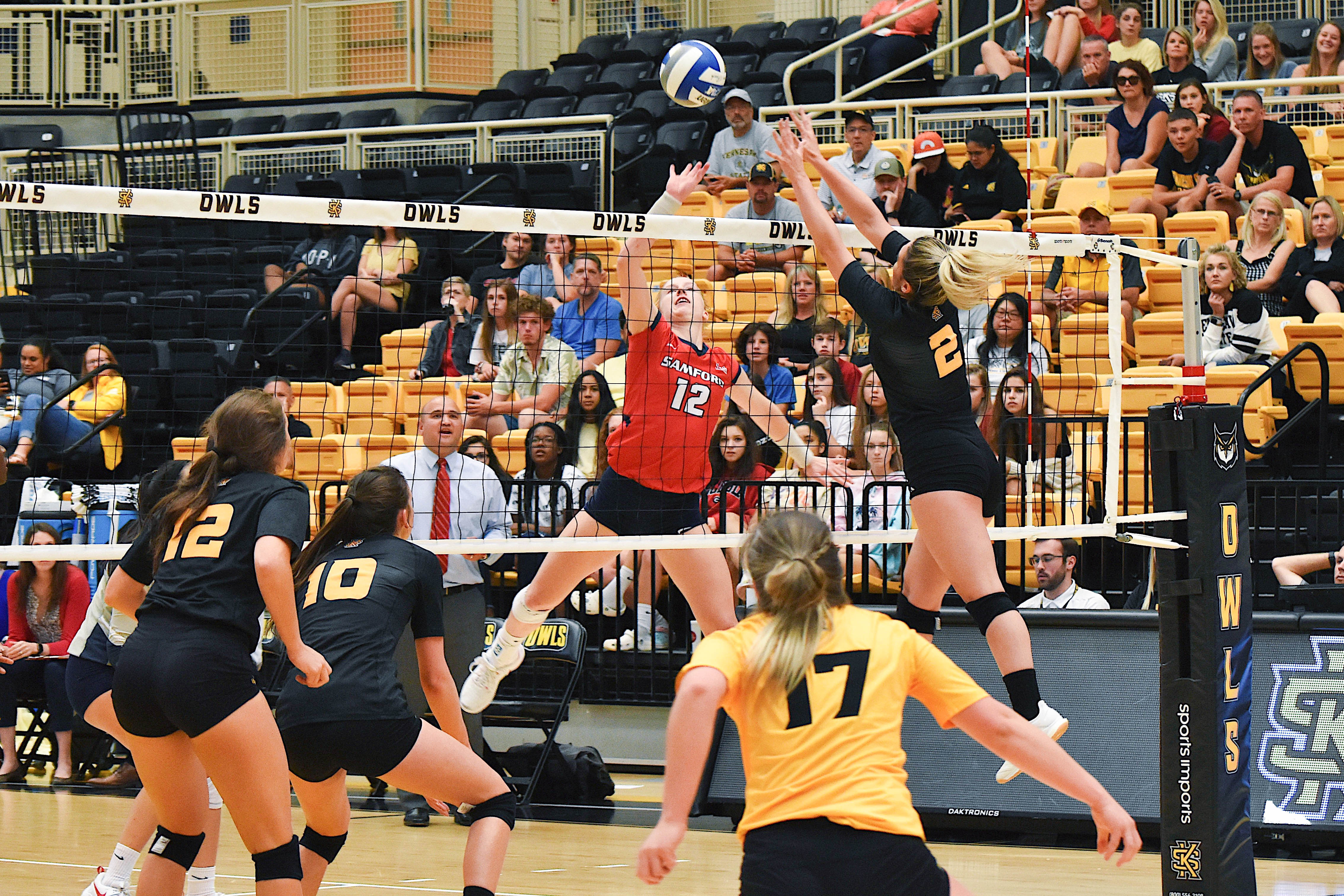 Volleyball splits weekend at home, Brown sets personal best