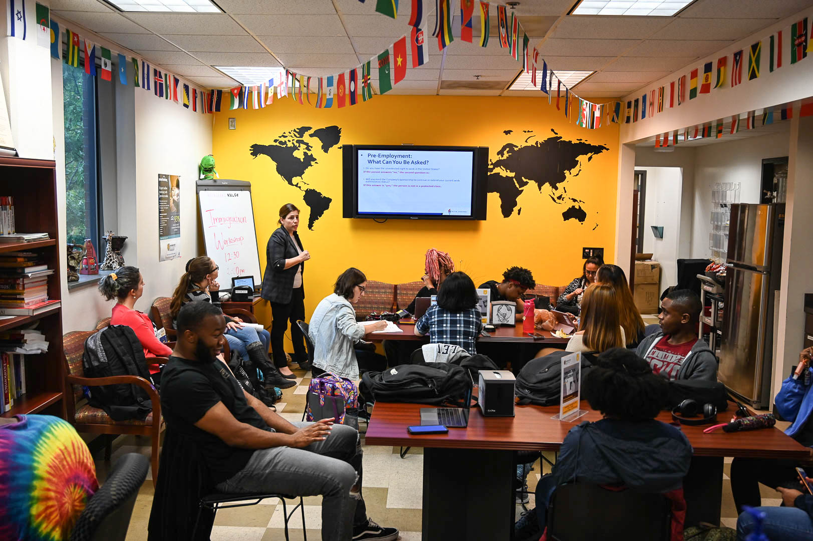 Global Village hosts workshop for immigrant students entering workforce