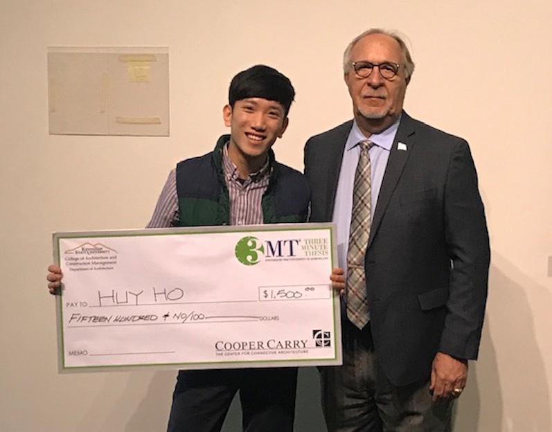 Architecture student wins Three Minute Thesis Competition