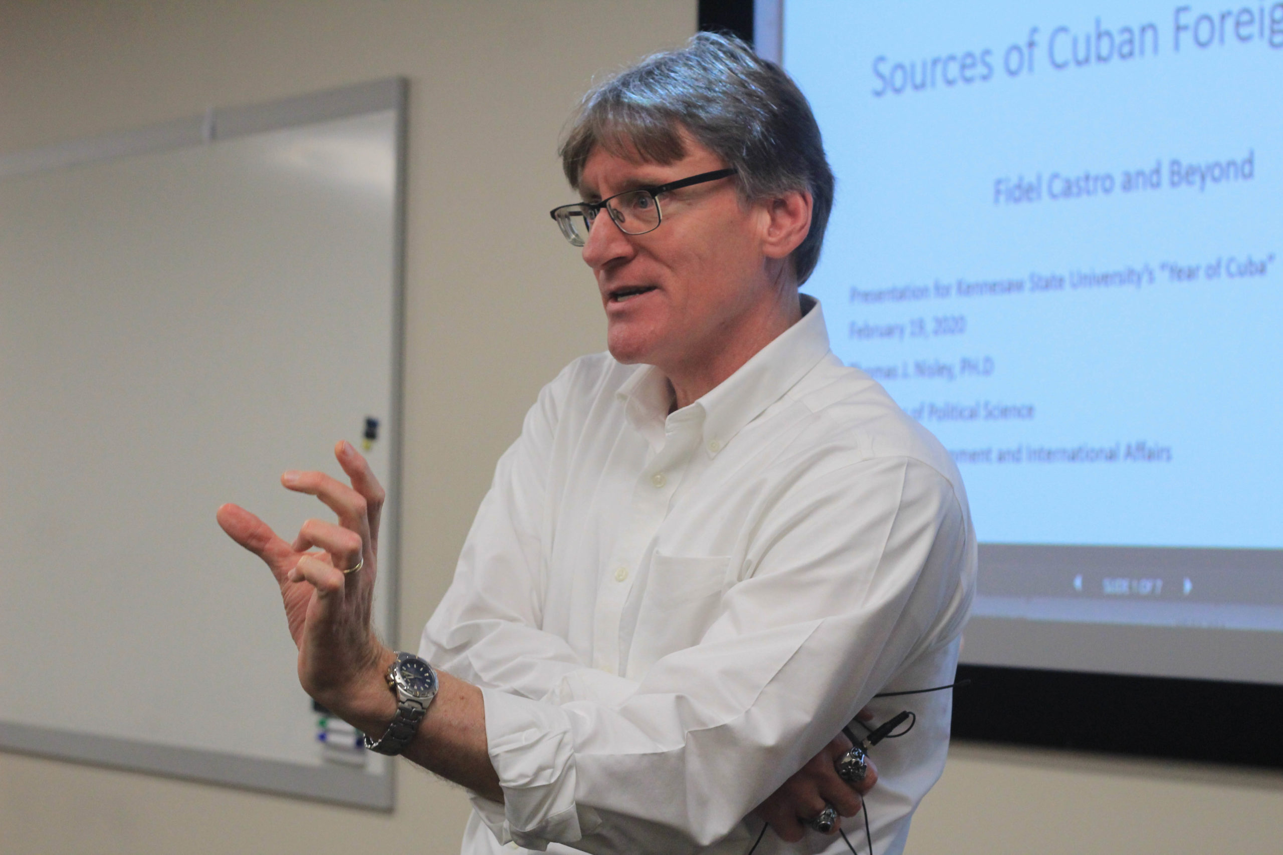 Lecture reveals Cuba’s misunderstood policy background