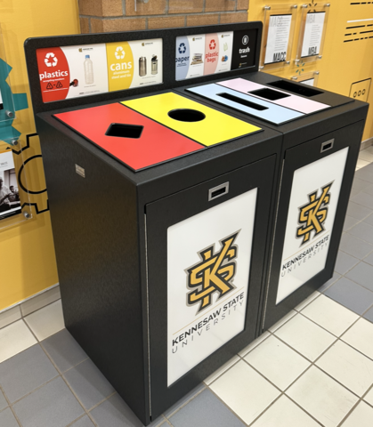 New recycling infrastructure installed across both campuses