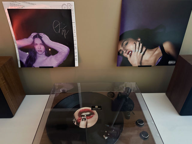 Olivia Rodrigo's second album GUTS has multiple vinyl and CD variants available for purchase.