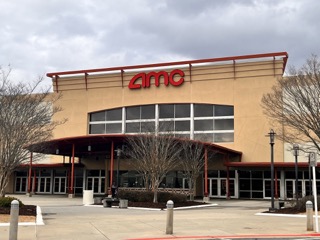 Outside of AMC theaters in Kennesaw.