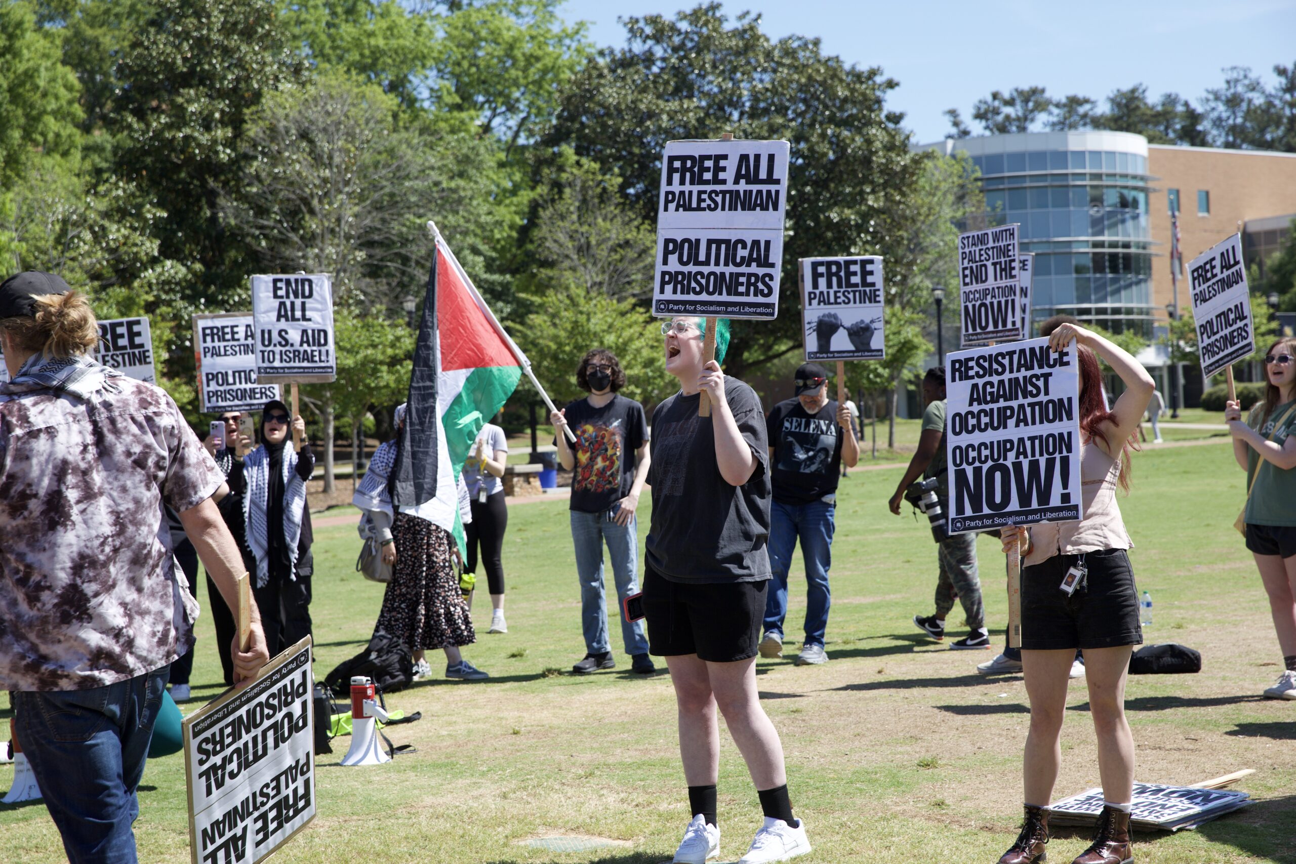 Protests against Israel-Hamas war breakout on campus