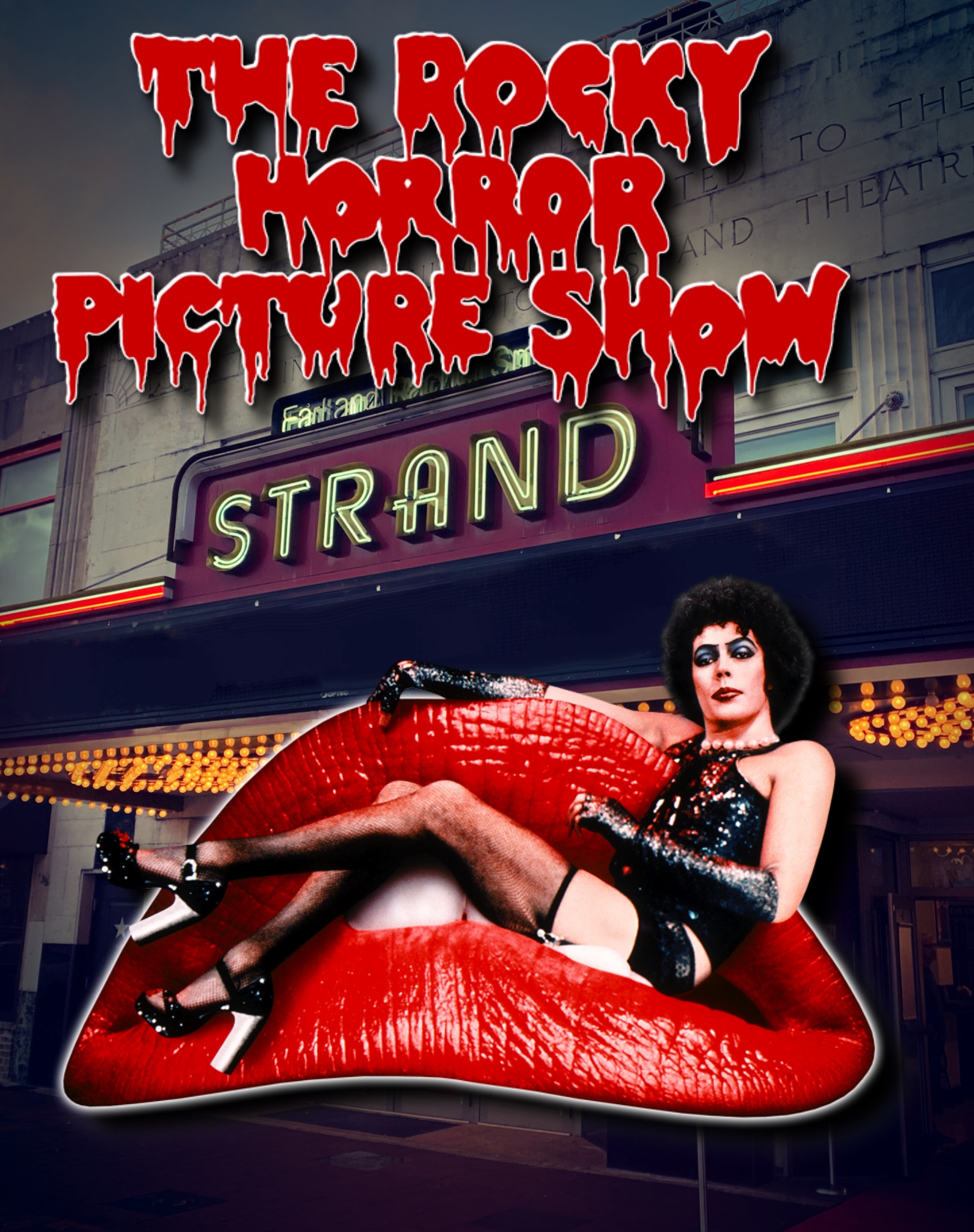 The Rocky Horror Picture Show cover with The Stand in the Background.