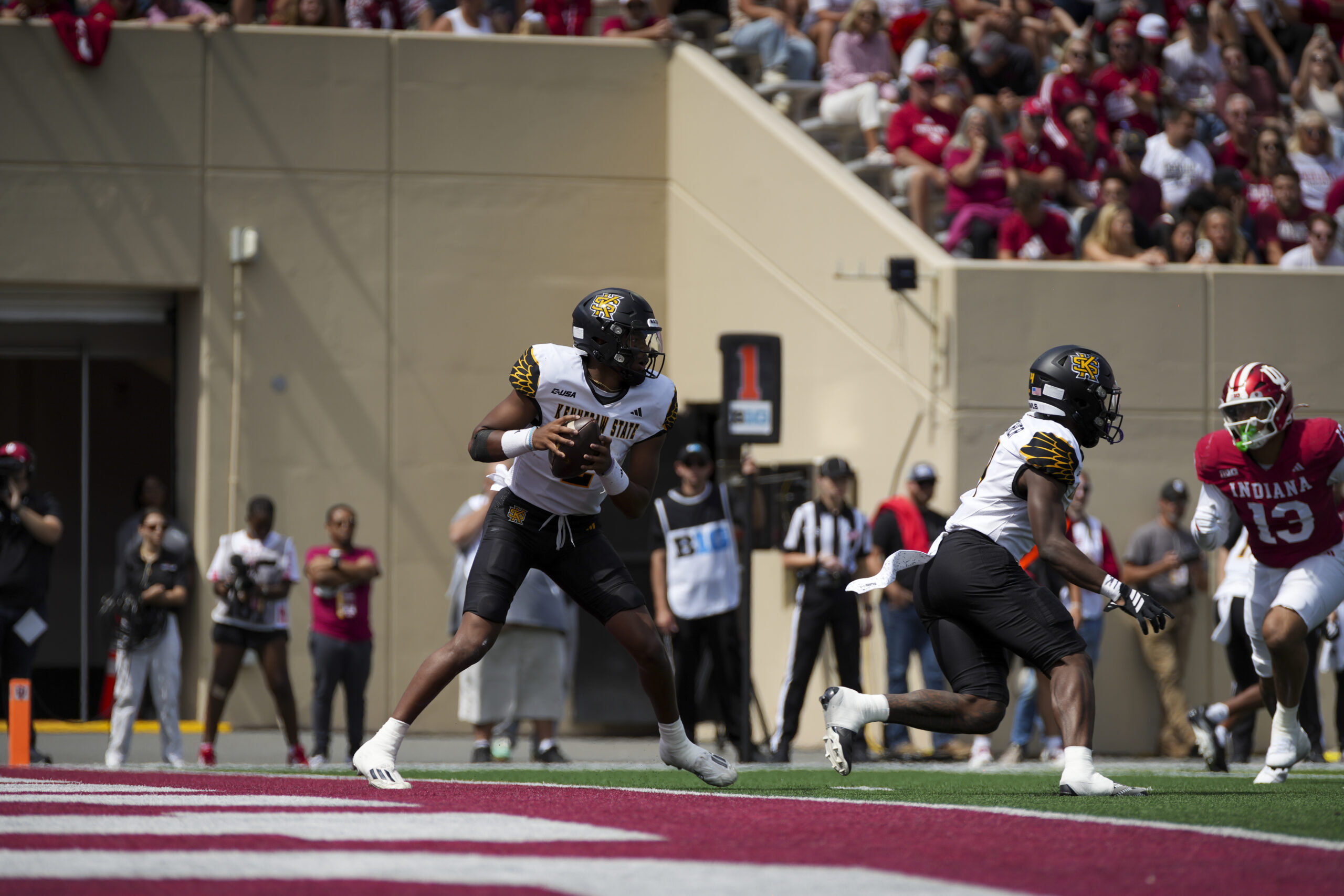 All eyes on Owls’ quarterbacks in home opener against Merrimack