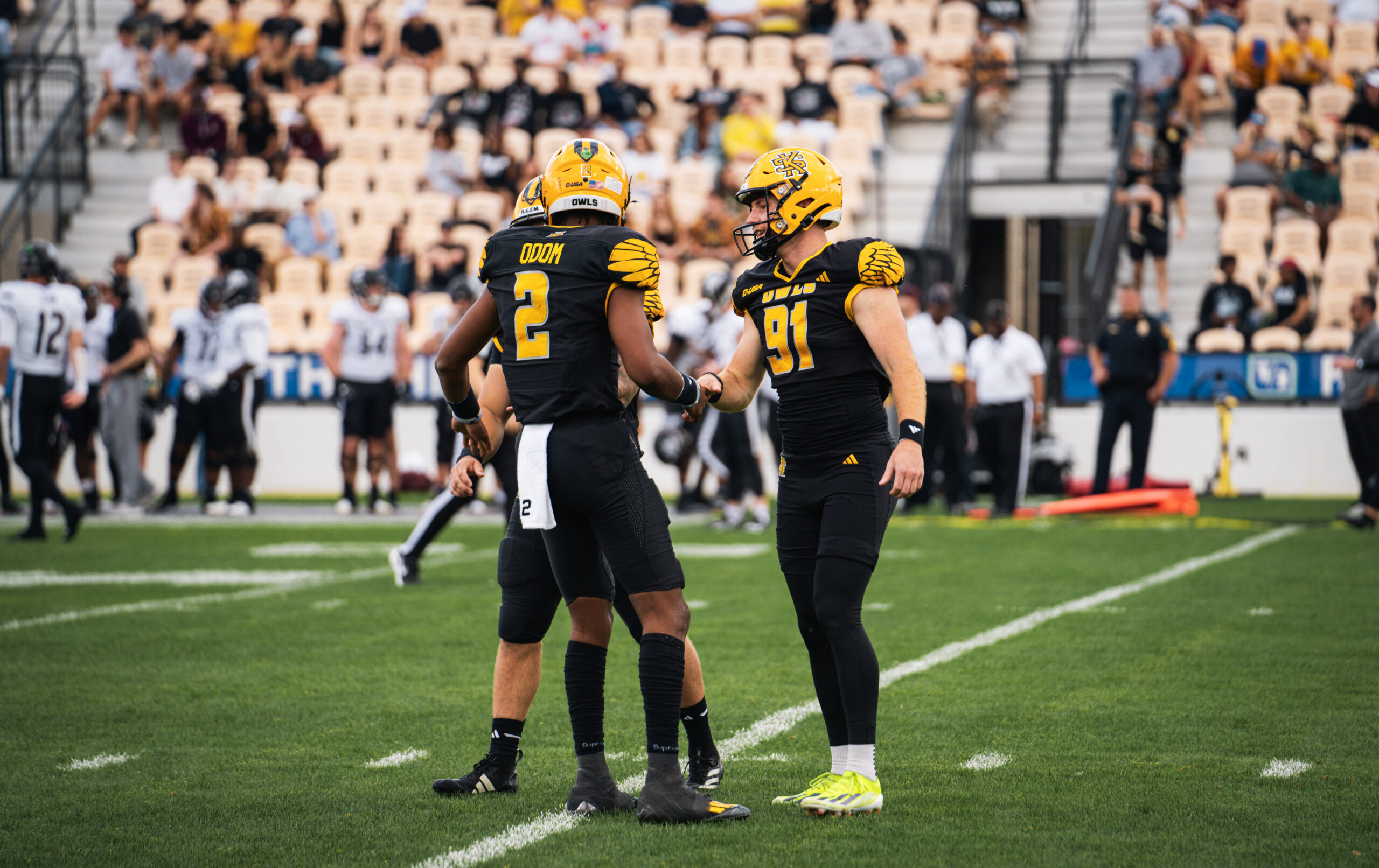 Odom leads football past Liberty in double OT, secures C-USA title game berth