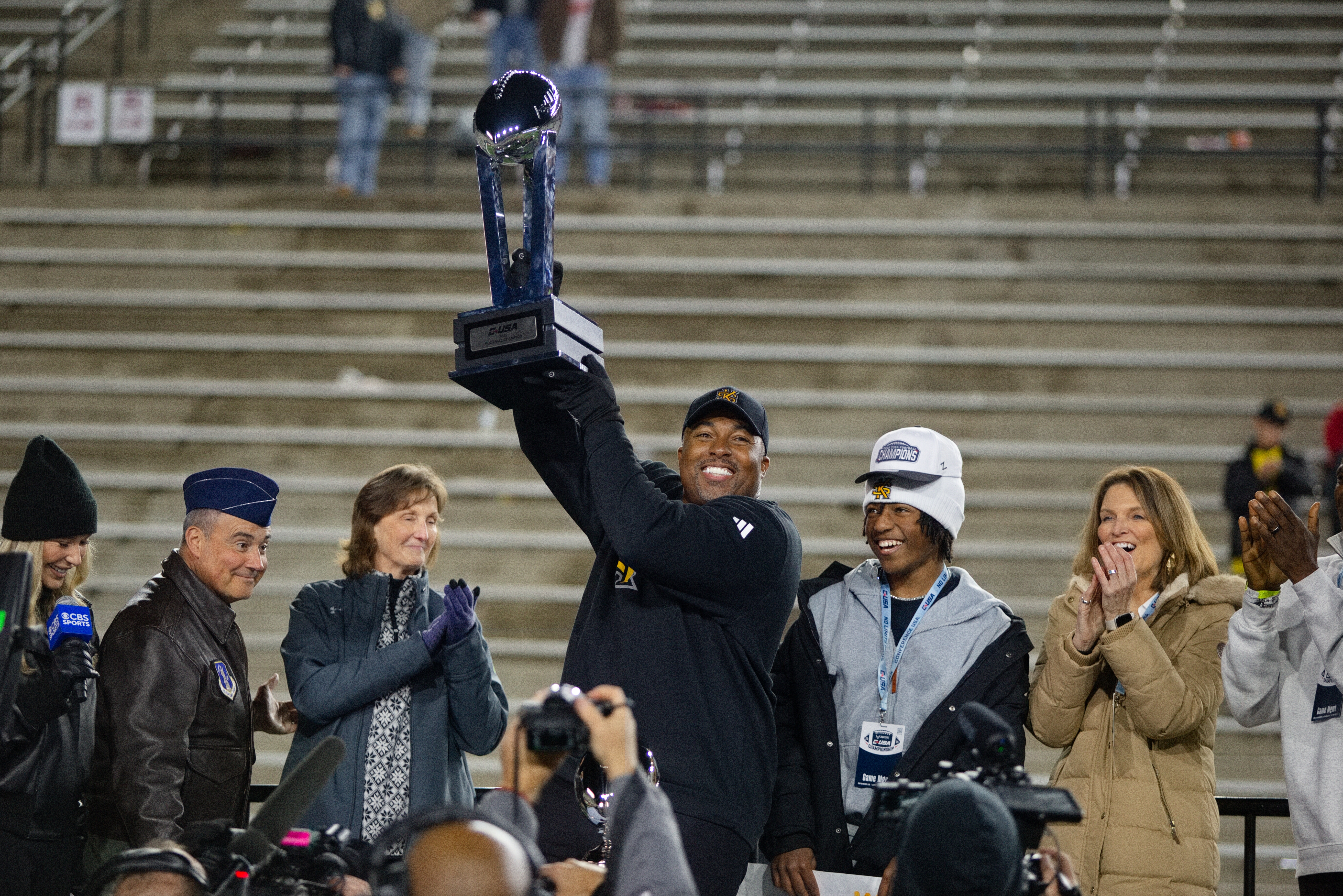 Fourth-and-Odom: Late game heroics lift Kennesaw State football over Jacksonville State for CUSA title