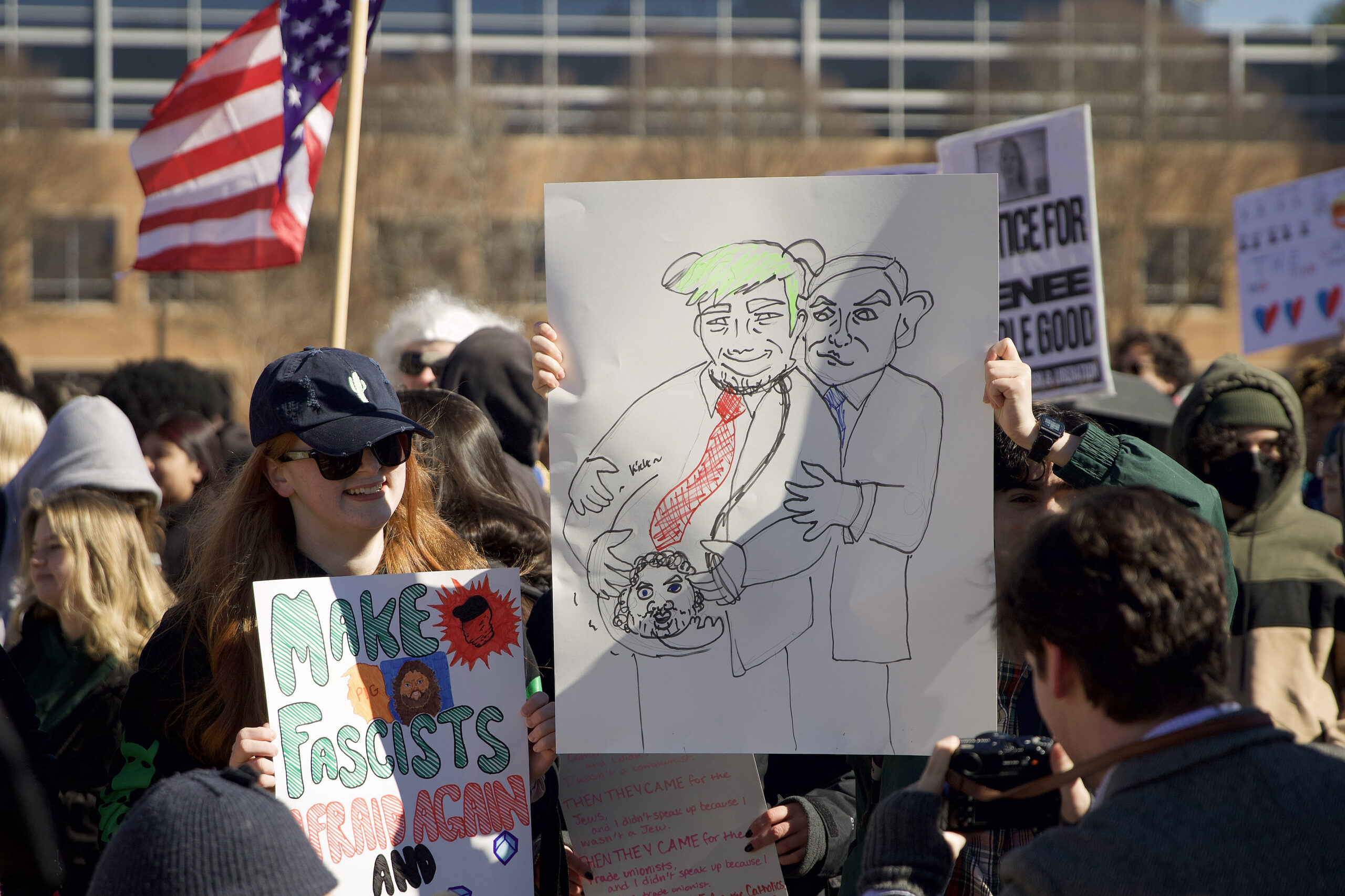 Losing the plot: Tone-deaf protest signs